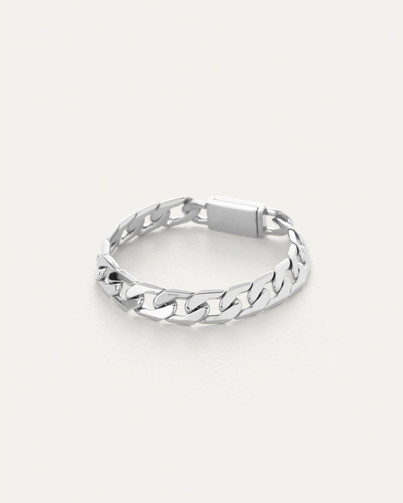 Walter Bracelet | Sterling Silver-Dipped Brass