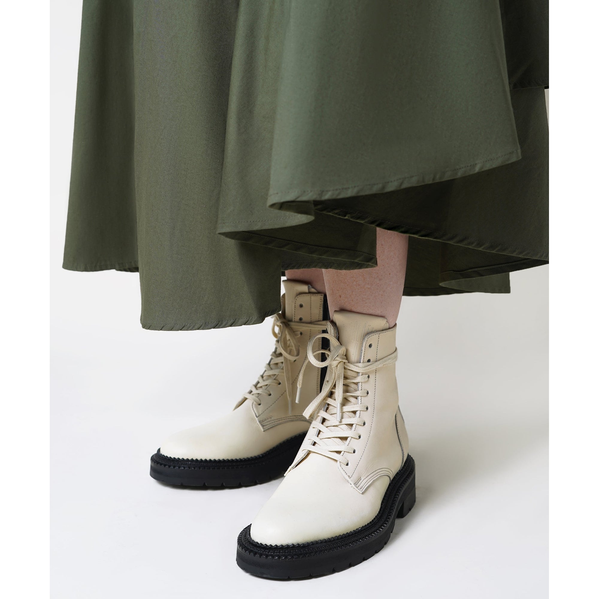 Warren Combat Boot | Latte