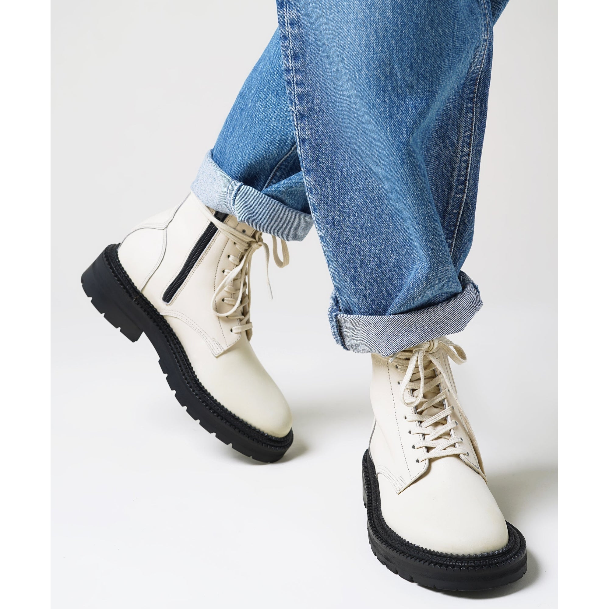 Warren Combat Boot | Latte