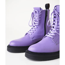 Warren Combat Boot | Lilac