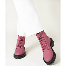 Warren Combat Boot | Rose