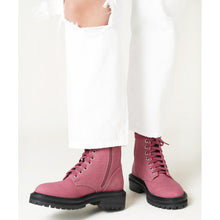 Warren Combat Boot | Rose