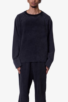 Washed Thermal L x S Tee | Washed Black