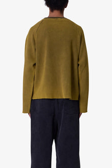 Washed Thermal L x S Tee | Washed Olive