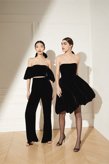 Wethersfield Top | Black Velvet