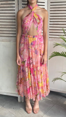 Rococo Sand | Leona Criscross Dress | Pink