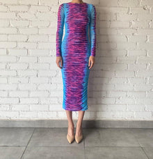 Rococo Sand | Opal Midi Dress | Multicolor
