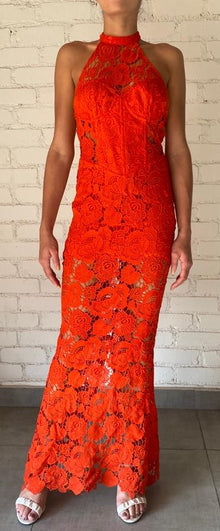 Rococo Sand | Eliza Maxi Dress | Blood Orange