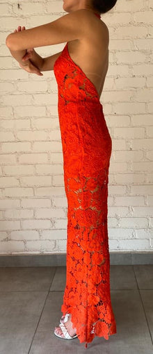 Rococo Sand | Eliza Maxi Dress | Blood Orange