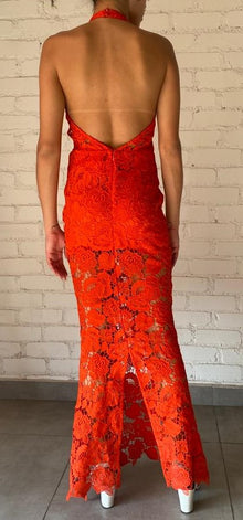 Rococo Sand | Eliza Maxi Dress | Blood Orange