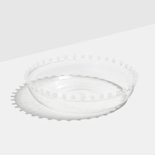 Pearl Platter | Clear/White