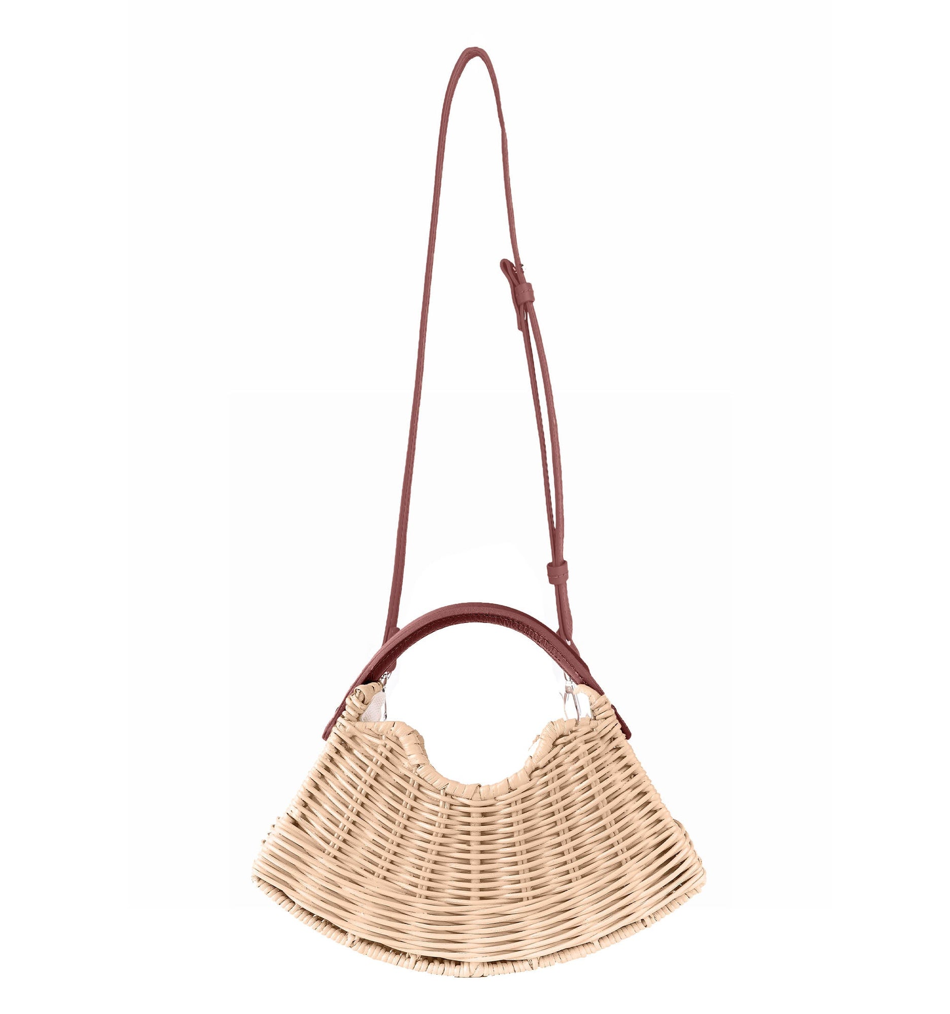 Mini Fan | Burgundy