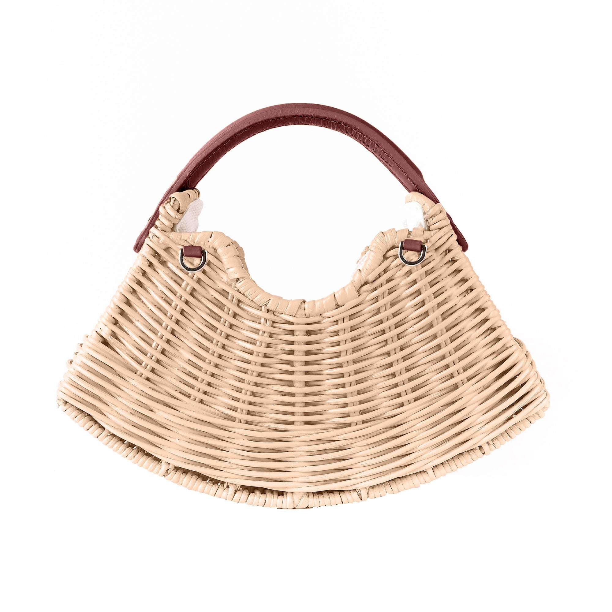 Mini Fan | Burgundy