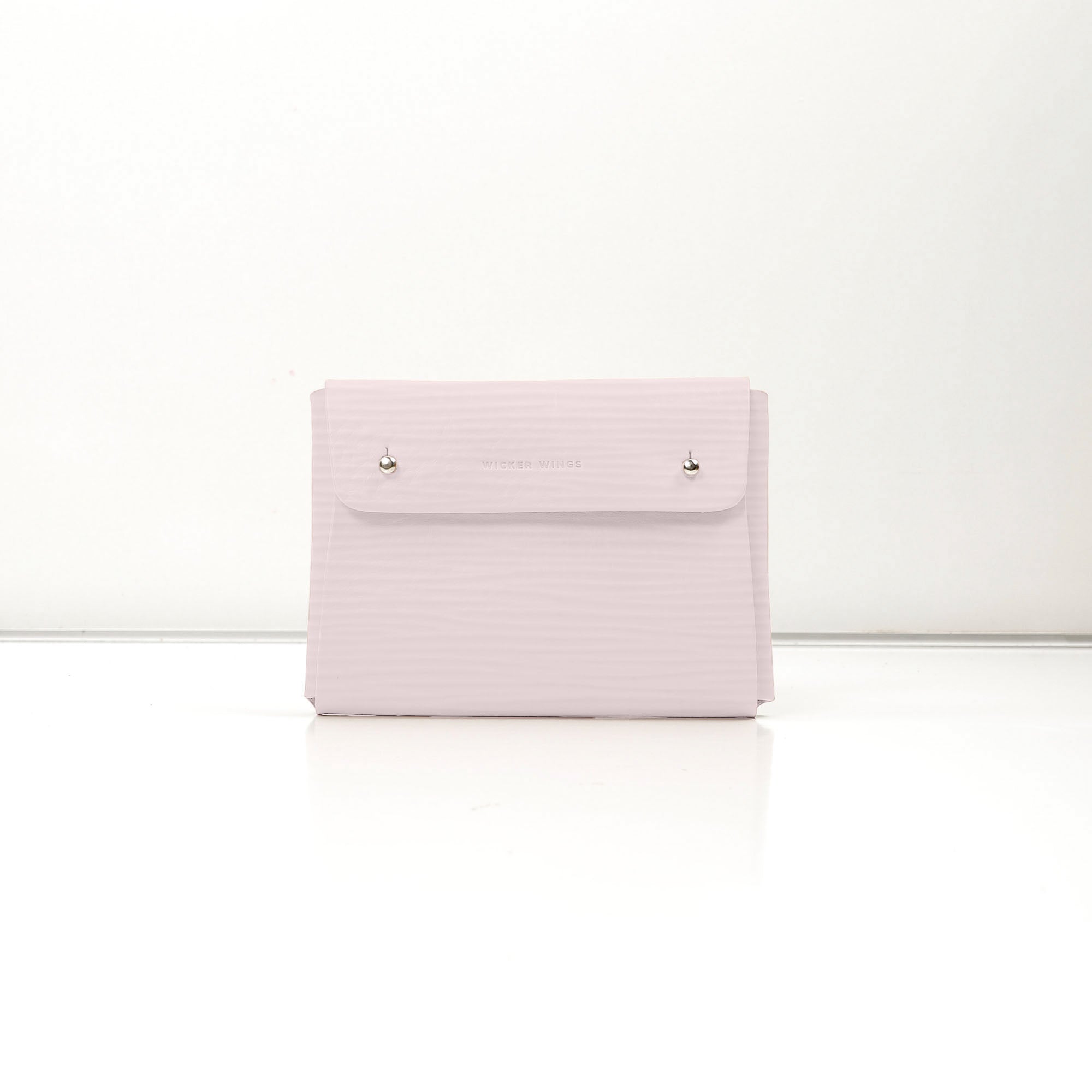 Wavy Medium Pouch | Blush