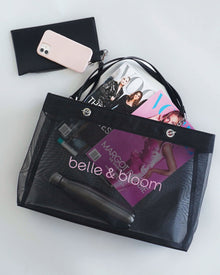 Women | Wild Lover Tote Bag | Black/Pink