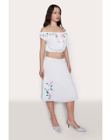 Wildflower Water Lily Top | White