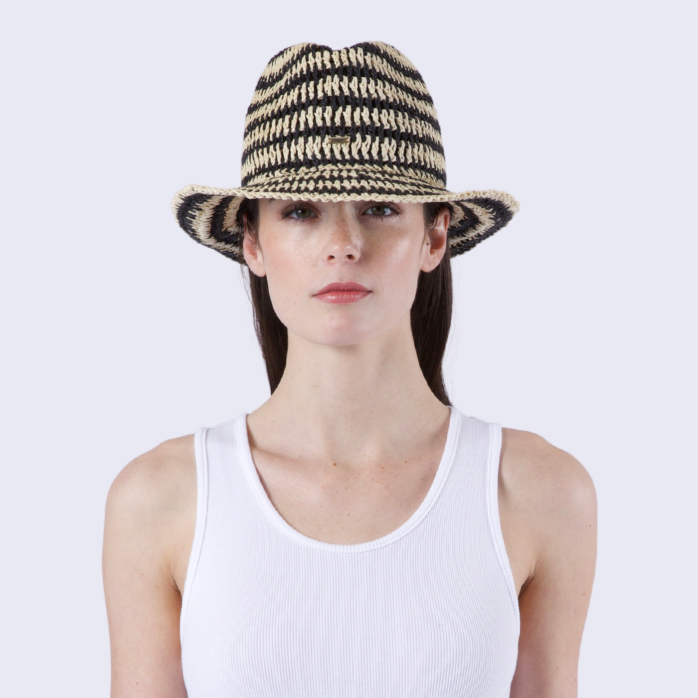 Winona Cowboy Hat | Natural/Black