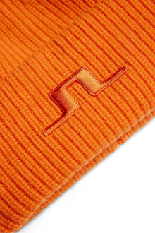 Women | Abby Beanie | Persimmon Orange