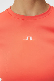 Women | Ada T-Shirt | Hot Coral