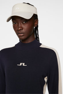 Women | Adia Knitted Sweater | JL Navy