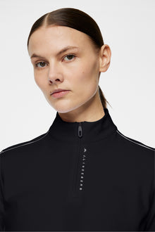 Women | Adiola Quarter Zip Mid Layer | Black