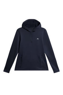 Women | Aerial Quarter Zip Hood | JL Navy