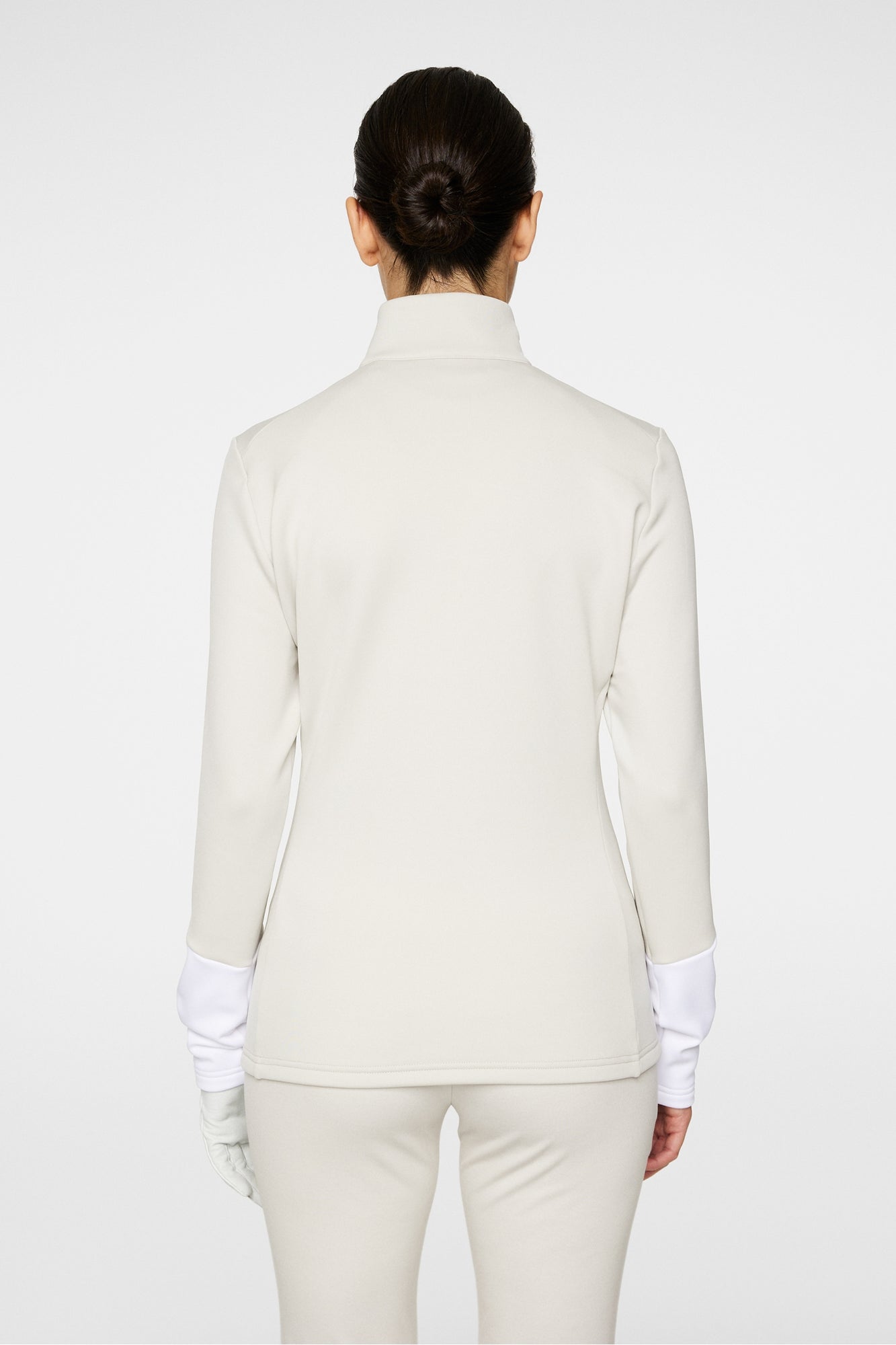 Women | Aerial Quarter Zip Mid Layer | Moonbeam