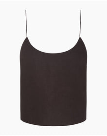 Women | Air Linen Cami Top | Espresso