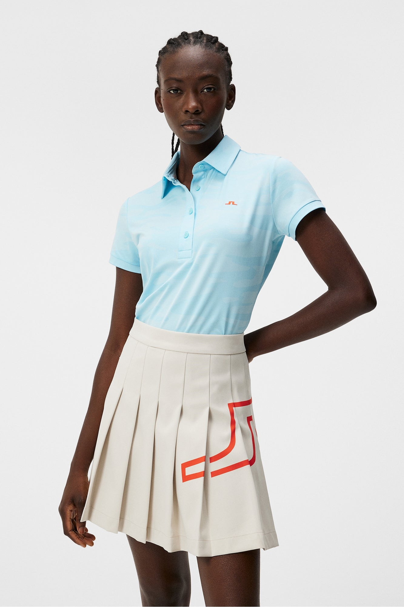 Women | Alaya Polo | Neptune Jacquard Atomizer