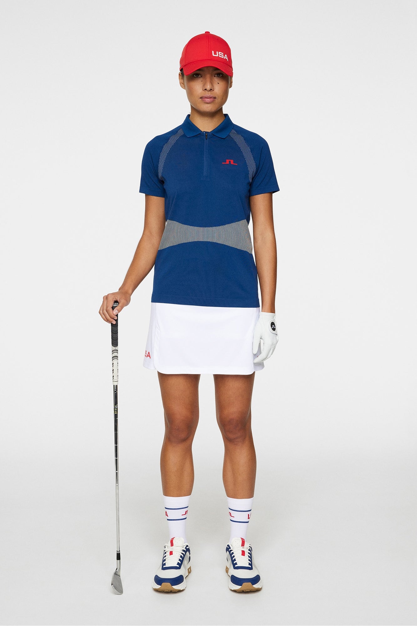 Women | Alizee Seamless Polo | Estate Blue