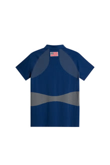 Women | Alizee Seamless Polo Amb | Estate Blue