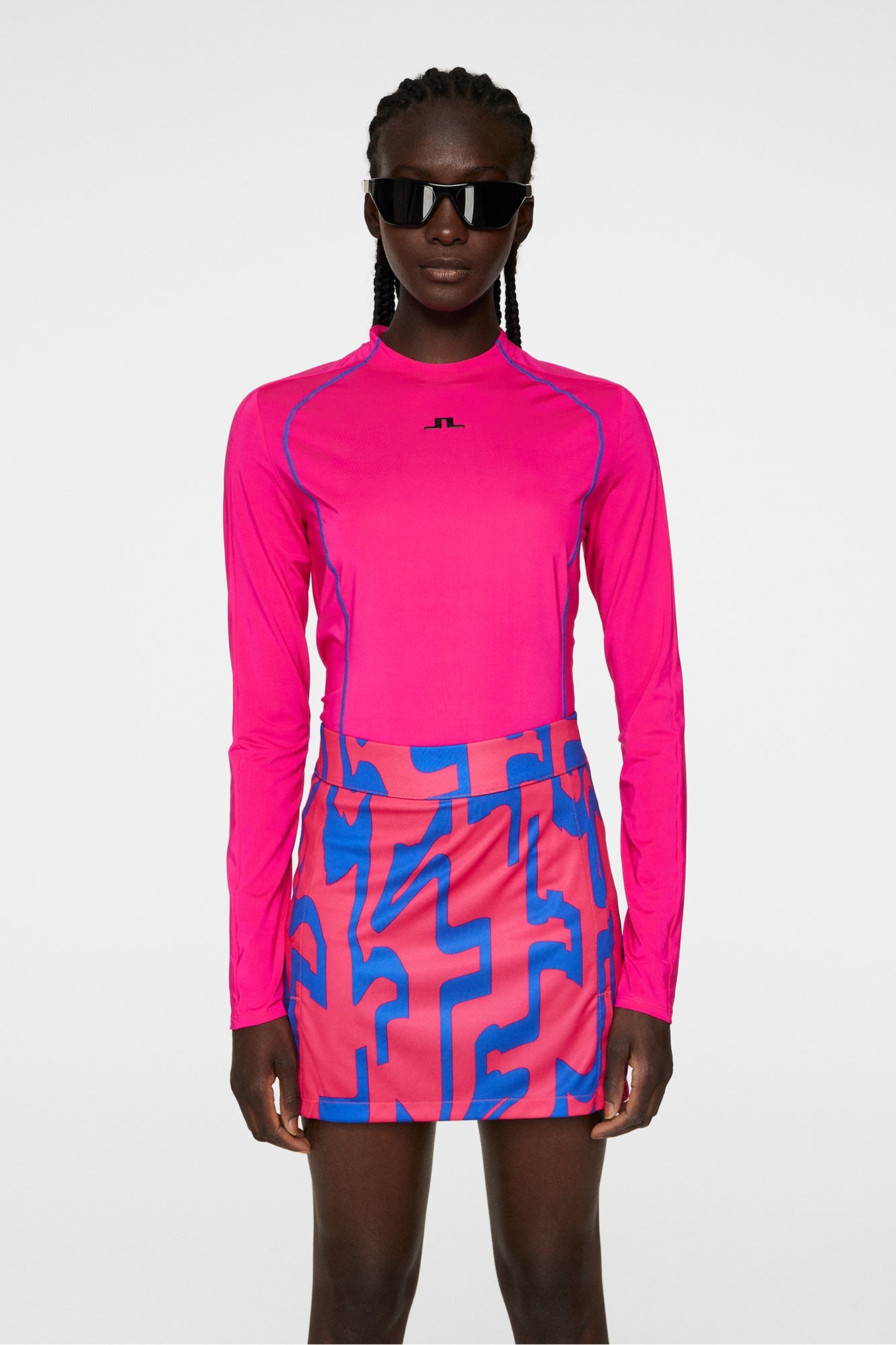 Women | Allien Long Sleeve Top | Pink Peacock