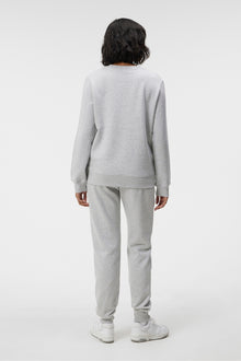 Women | Alpha Creneck | Light Grey Melange