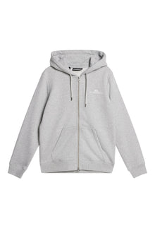 Women | Alpha Zip Hood | Light Grey Melange