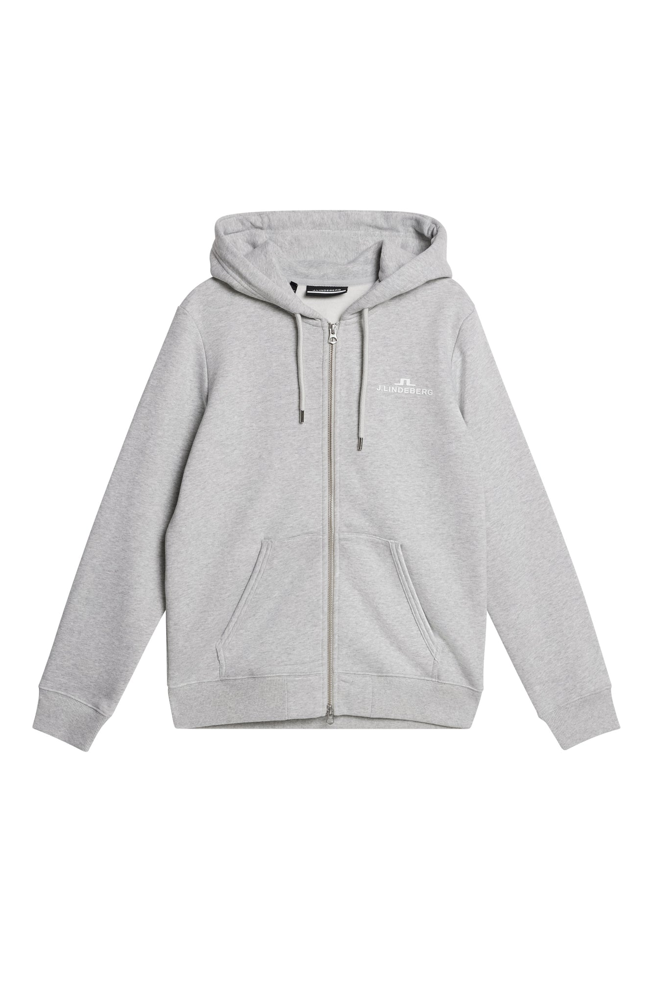Women | Alpha Zip Hood | Light Grey Melange