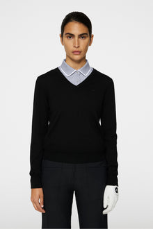 Women | Amaya Knitted Sweater | Black (V1)