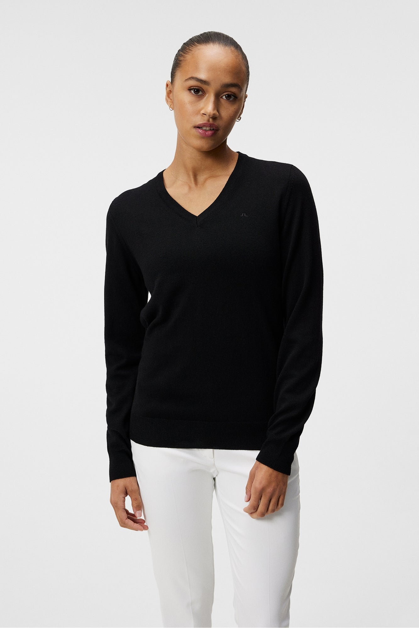 Women | Amaya Knitted Sweater | Black (V2)