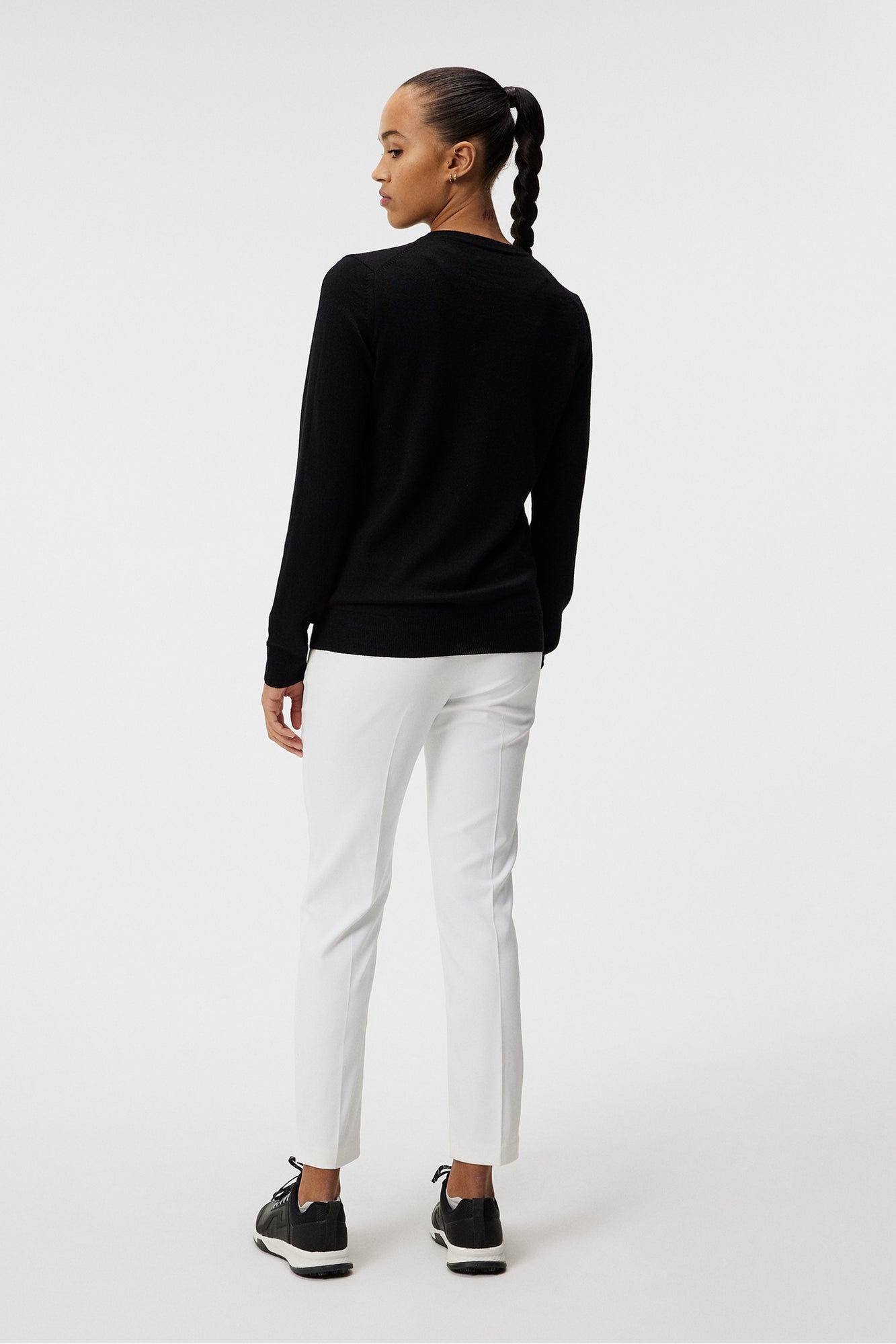 Women | Amaya Knitted Sweater | Black (V2)