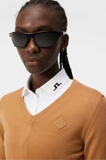 Women | Amaya Knitted Sweater | Chipmunk