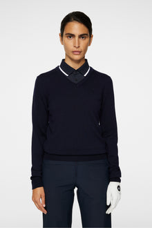 Women | Amaya Knitted Sweater | JL Navy (V2)