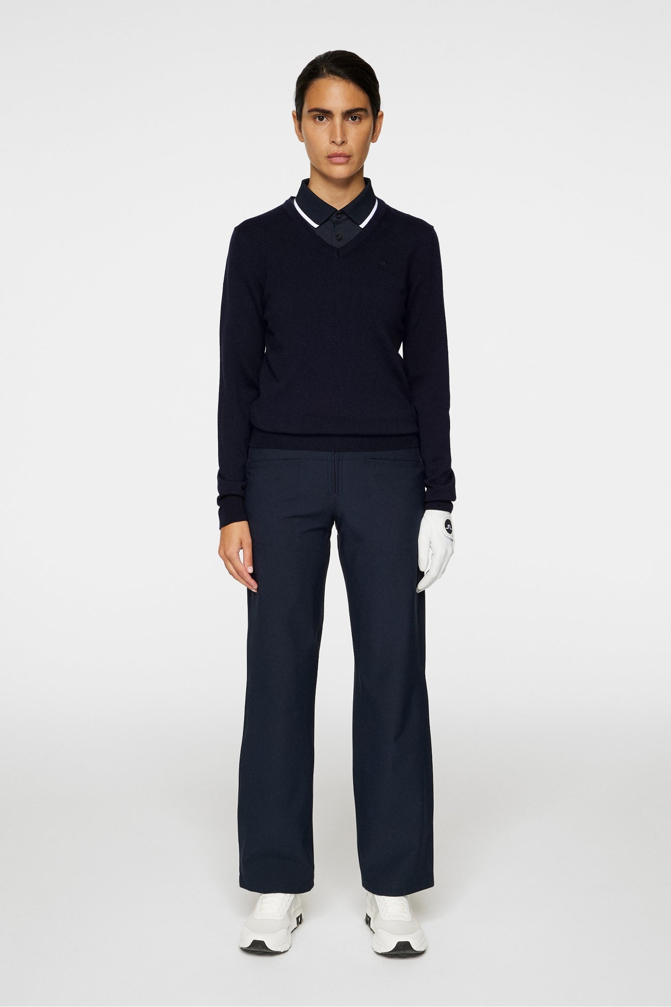 Women | Amaya Knitted Sweater | JL Navy (V2)