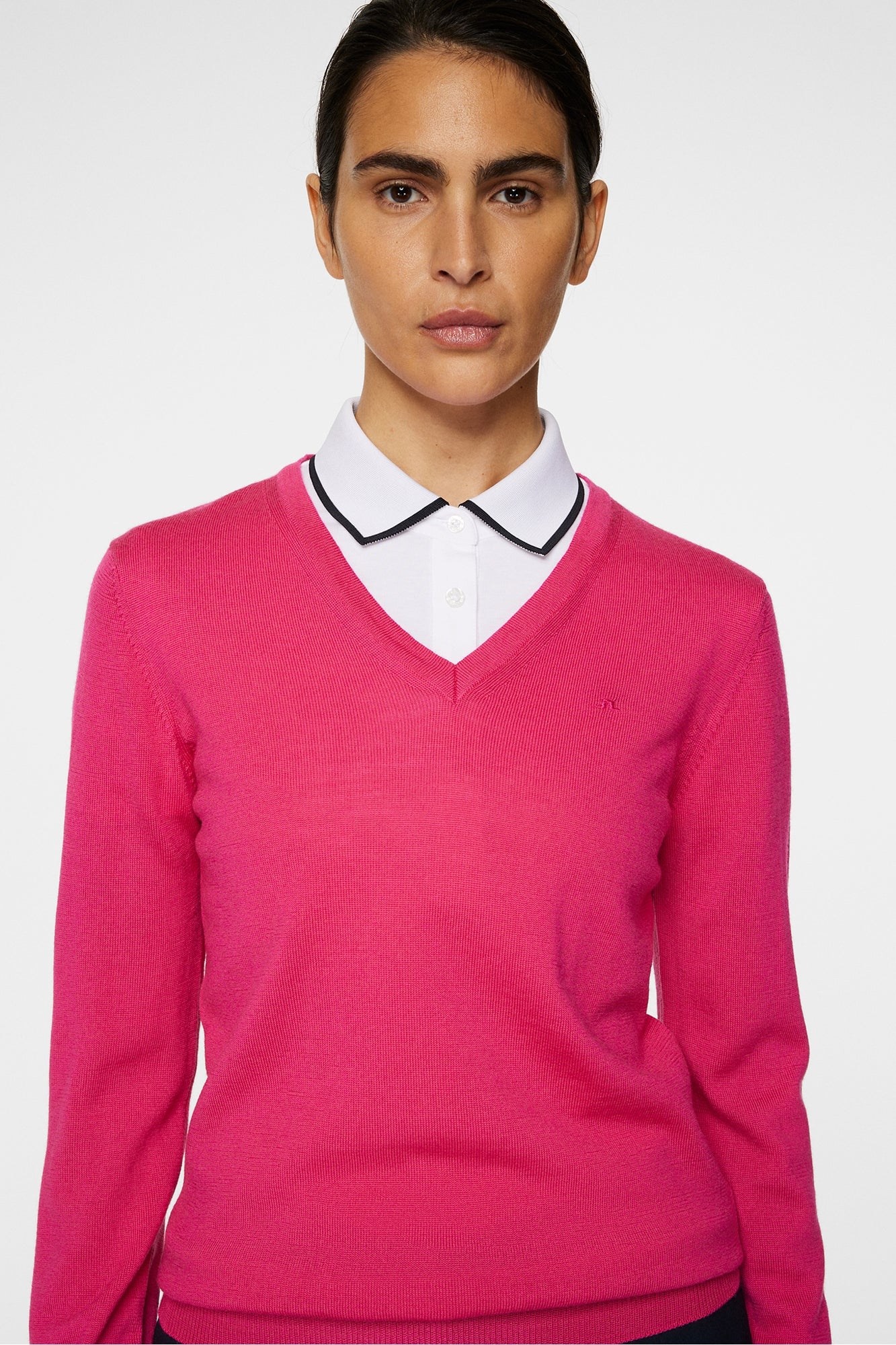 Women | Amaya Knitted Sweater | Pink Peacock