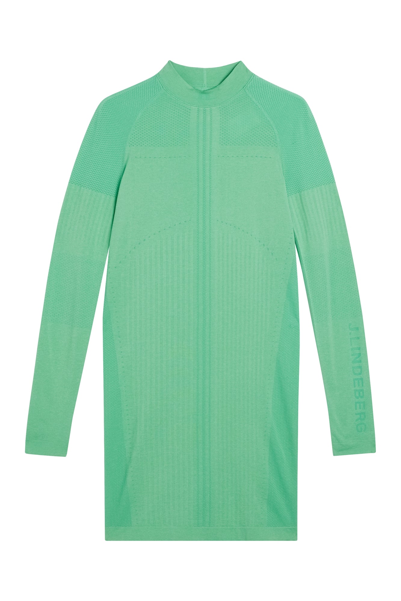 Women | Amber Seamless Dress | Elange | Jade Cream Melange