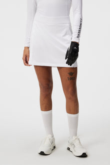Women | Amelie Mid Golf Skirt | White (V2)