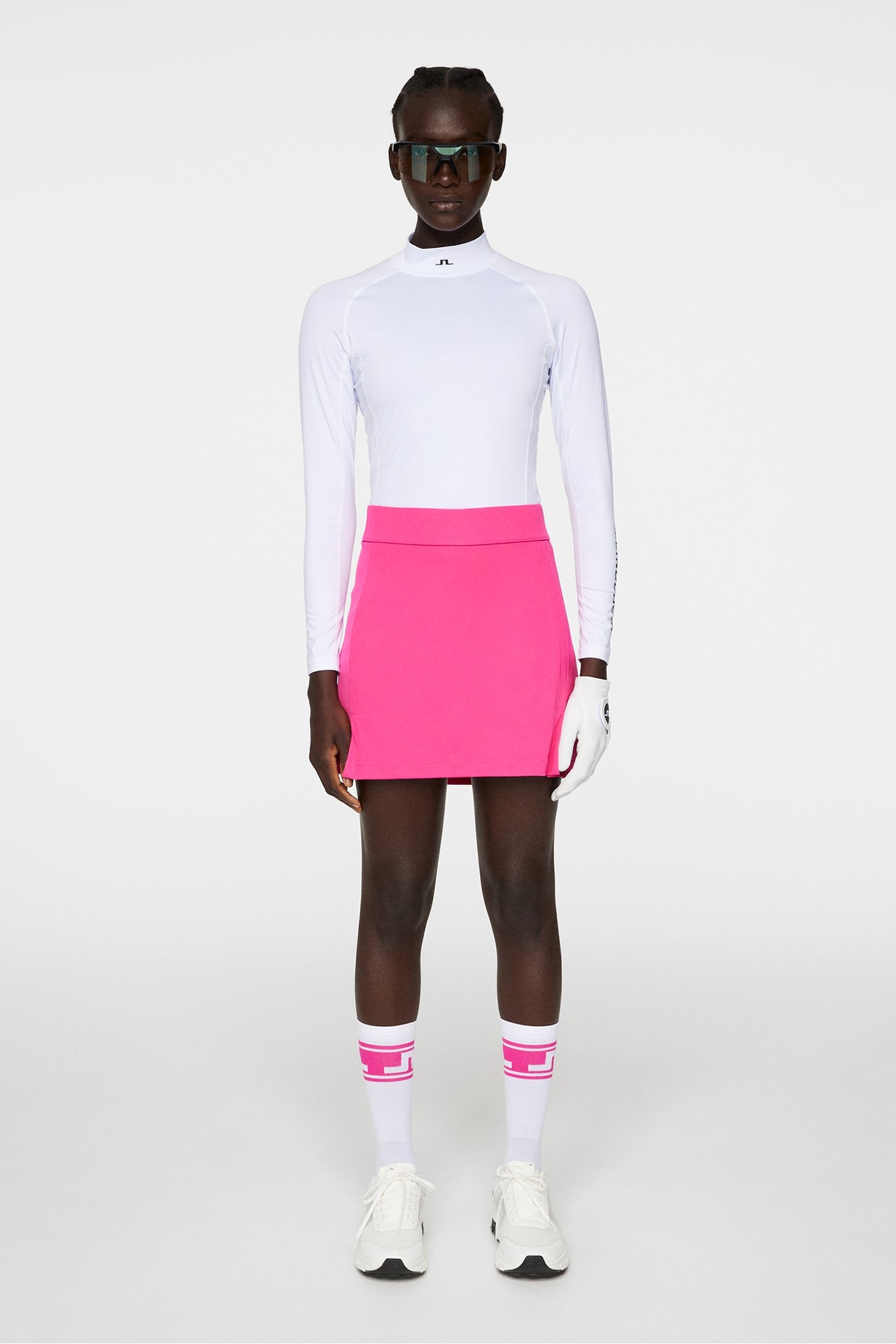 Women | Amelie Mid Skirt | Pink Peacock