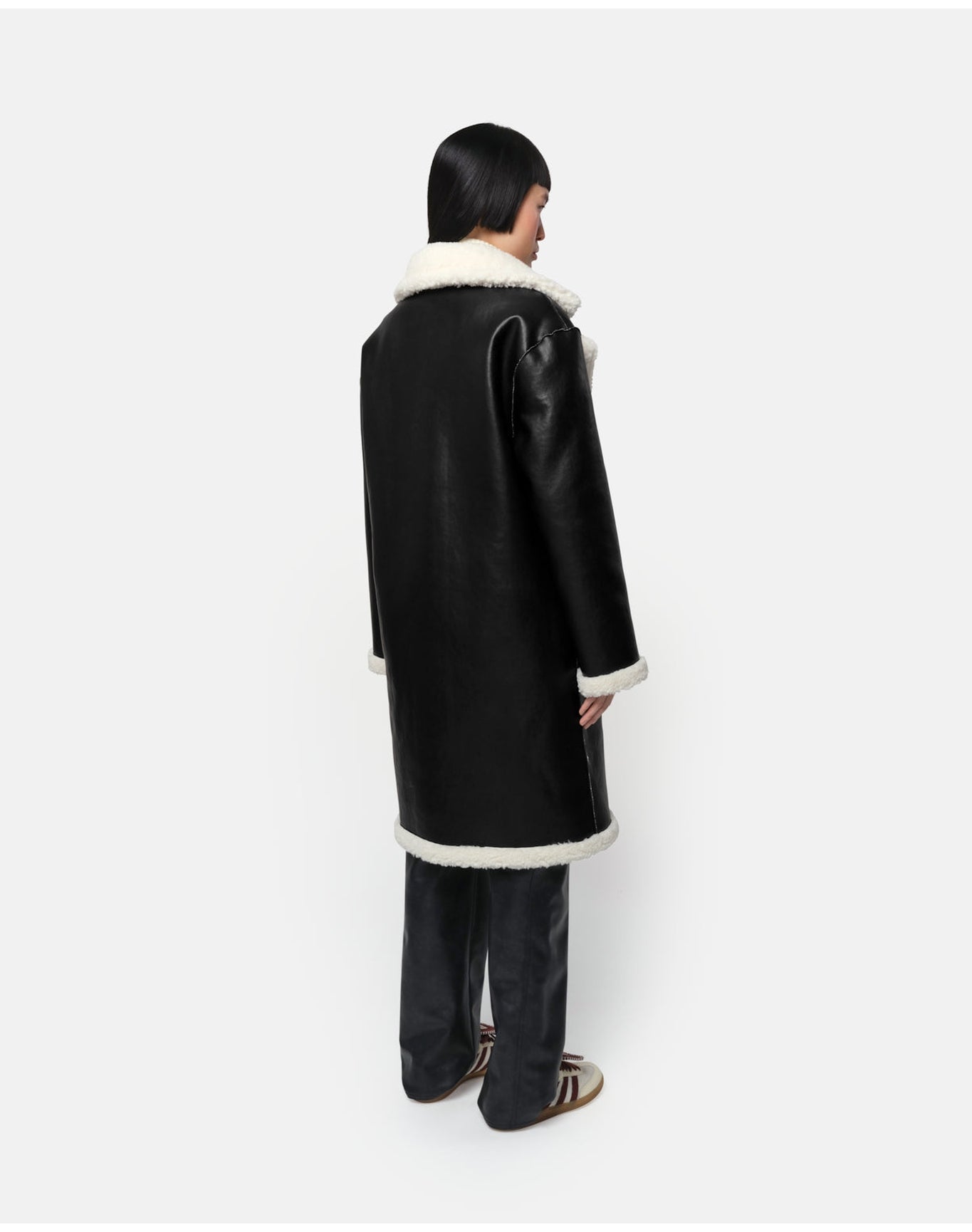 Anei Reversible Coat | Blanc