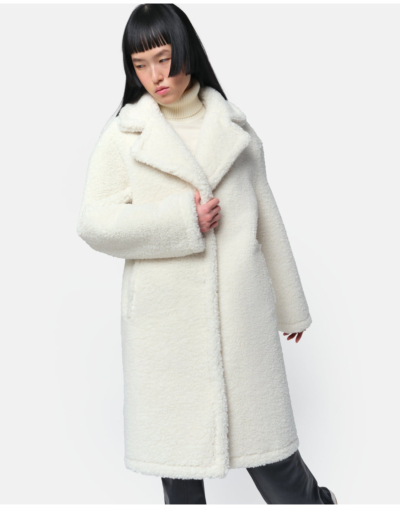 Anei Reversible Coat | Blanc