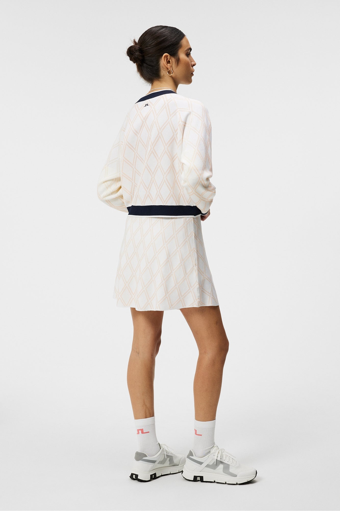 Women | Aper Knitted Skirt | White
