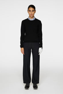 Women | Aria Knitted Sweater | Black