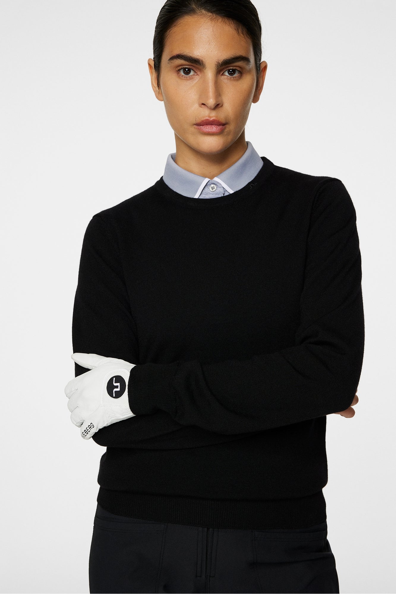 Women | Aria Knitted Sweater | Black